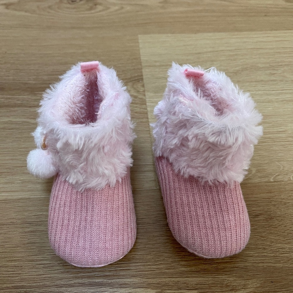 Baby Girl Boots Winter Shoes Anti-Slip Footwear